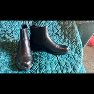 Ecco booties size 39/8 gently worn once.